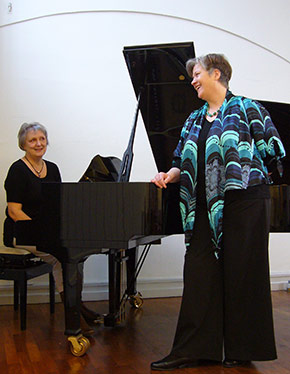 Annette og Gunhild Donslund